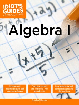 cover image of Algebra I